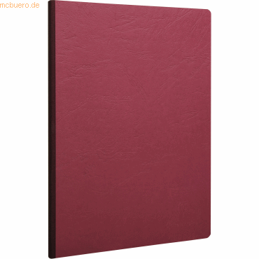 5 x Clairefontaine Notizbuch A4 AgeBag Leinenoptik blanko 96 Blatt rot 5 x Clairefontaine Notizbuch A4 AgeBag Leinenoptik blanko 96 Blatt rot von Clairefontaine