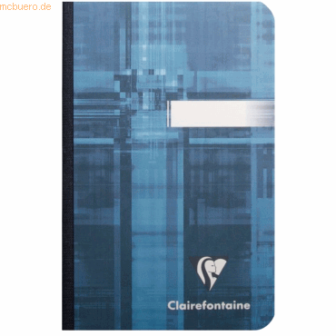 Clairefontaine Notizheft 9x14cm 96 Blatt kariert farbig sortiert Clairefontaine Notizheft 9x14cm 96 Blatt kariert farbig sortiert von Clairefontaine