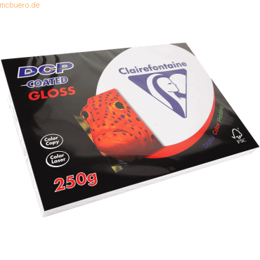 6 x Clairefontaine Laser- /Inkjetpapier DCP gestrichen Gloss A3 420x29 6 x Clairefontaine Laser- /Inkjetpapier DCP gestrichen Gloss A3 420x29 von Clairefontaine