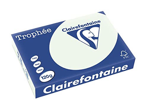 COPIER PAPER TROPHEE A4 120 GRAMS LIGHT GREEN COPIER PAPER TROPHEE A4 120 GRAMS LIGHT GREEN von Clairefontaine