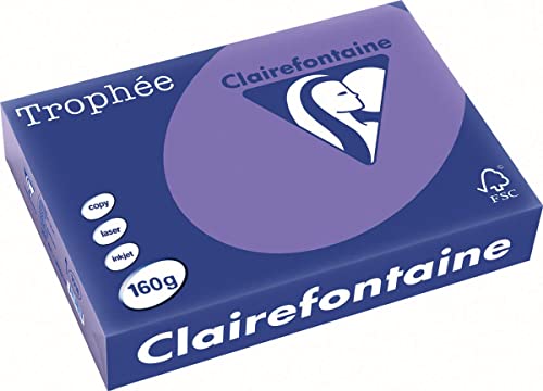 Clairalfa 1018C Multifunktionspapier Trophee A4, 160 g/qm violett von Clairefontaine
