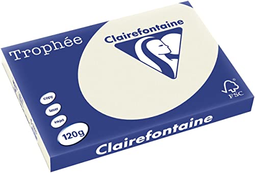 Clairbrunnen 1301 – 250 Blatt A3 120 g/m² – Perlgrau Clairbrunnen 1301 – 250 Blatt A3 120 g/m² – Perlgrau von Clairefontaine