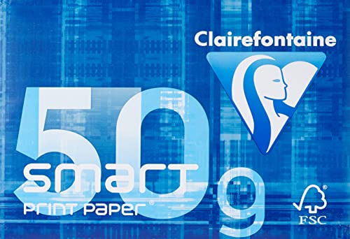 Clairefontaine Papier Smart Paper/1932C DIN A4 weiß 50g/qm Inh. 500 Clairefontaine Papier Smart Paper/1932C DIN A4 weiß 50g/qm Inh. 500 von Clairefontaine