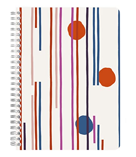 Clairefontaine 115787C - Punchy Line, Notizheft mit Doppelspirale DIN A5, 14,8x21cm, 74 Blatt liniert, 90g, Motive sortiert, 1 Stück Clairefontaine 115787C - Punchy Line, Notizheft mit Doppelspirale DIN A5, 14,8x21cm, 74 Blatt liniert, 90g, Motive sortiert, 1 Stück von Clairefontaine