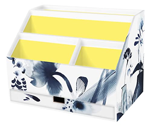 Clairefontaine 115938C - Inkebana, Briefhalter / Briefablage / Tischorganizer mit Schublade, 24x16x18 cm, ideal für den Schreibtisch, 1 Stück Clairefontaine 115938C - Inkebana, Briefhalter / Briefablage / Tischorganizer mit Schublade, 24x16x18 cm, ideal für den Schreibtisch, 1 Stück von Clairefontaine