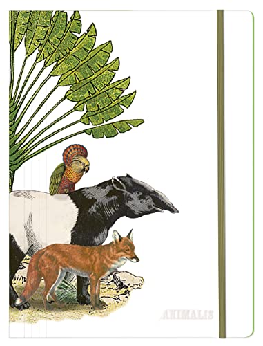 Clairefontaine 115997C - Animalis, Sammelmappe mit Gummizugverschluß, DIN A4+ 24x32 cm, 1 Stück Clairefontaine 115997C - Animalis, Sammelmappe mit Gummizugverschluß, DIN A4+ 24x32 cm, 1 Stück von Clairefontaine