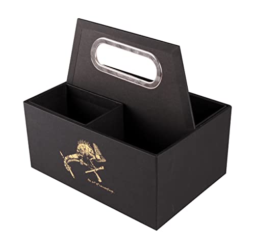 Clairefontaine 116031C - FLYING SPIRIT, Stiftebox / Organizer 22x14x19 cm, tragbar und leicht, ideal für den Schreibtisch, Schwarz, 1 Stück Clairefontaine 116031C - FLYING SPIRIT, Stiftebox / Organizer 22x14x19 cm, tragbar und leicht, ideal für den Schreibtisch, Schwarz, 1 Stück von Clairefontaine