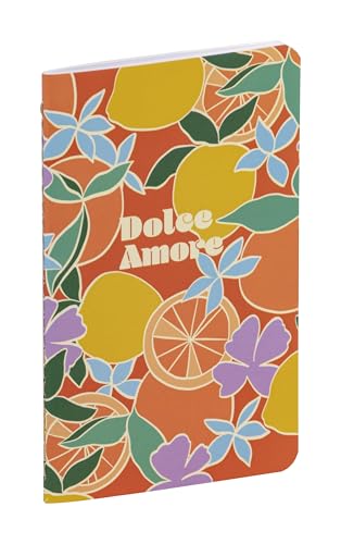 Clairefontaine 116261C – Dolce Amore, Notizbuch, Fadenheft, 7,5 x 12 cm, 48 Seiten, einfarbig, ass. von Clairefontaine
