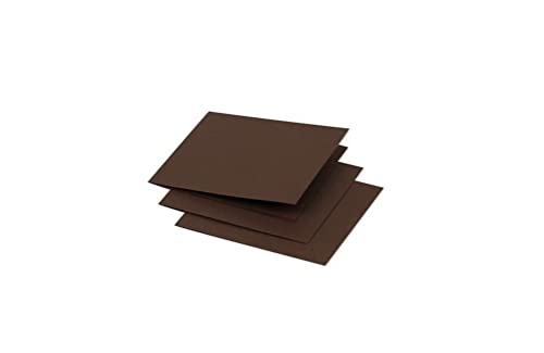 Clairefontaine 12942C - Packung mit 25 Doppelkarten Pollen 110x110mm 210g gefaltet, ideal für Ihre Einladungen und Korrespondenz, Kakaobraun, 1 Pack Clairefontaine 12942C - Packung mit 25 Doppelkarten Pollen 110x110mm 210g gefaltet, ideal für Ihre Einladungen und Korrespondenz, Kakaobraun, 1 Pack von Clairefontaine