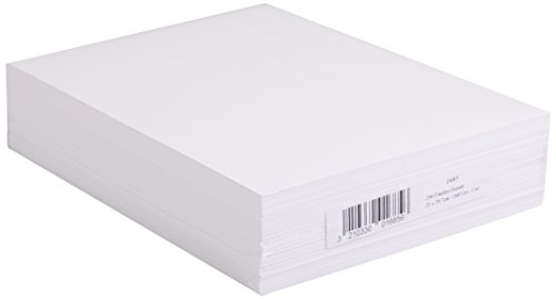 Clairefontaine 1685C - Packung mit 250 Bogen Skizzenpapier 160g, DIN A4 21 x 29,7 cm, ideal für Künstler oder die Schule, weiß, 1 Pack Clairefontaine 1685C - Packung mit 250 Bogen Skizzenpapier 160g, DIN A4 21 x 29,7 cm, ideal für Künstler oder die Schule, weiß, 1 Pack von Clairefontaine