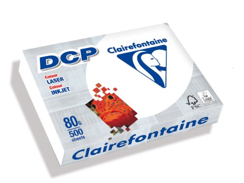 Clairefontaine 1800 DCP Kopierpapier A4 80 GSM 500 Blatt hochweiß von Clairefontaine