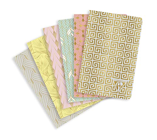 Clairefontaine 193096C - Notizbuch Neo Deco Frühjahr-Sommer-Kollektion, 9 x 14 cm, 48 Blatt, liniert, 90g, farbig sortiert, 1 Stück Clairefontaine 193096C - Notizbuch Neo Deco Frühjahr-Sommer-Kollektion, 9 x 14 cm, 48 Blatt, liniert, 90g, farbig sortiert, 1 Stück von Clairefontaine
