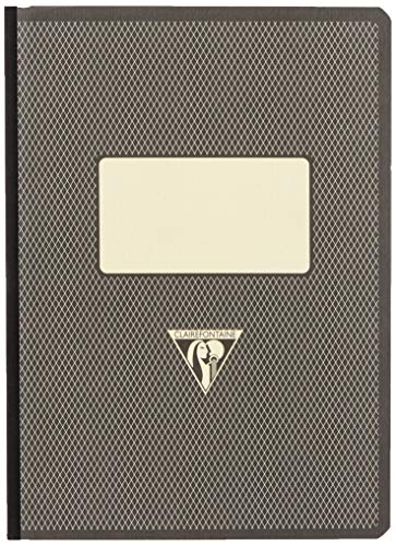 Clairefontaine 195246C Kladde 1951 Back to basics, 96 Blatt, liniert, DIN A5, 14,8 x 21 cm, mit gebundenem Einband und weichem Deckel, 1 Stück, schwarz Clairefontaine 195246C Kladde 1951 Back to basics, 96 Blatt, liniert, DIN A5, 14,8 x 21 cm, mit gebundenem Einband und weichem Deckel, 1 Stück, schwarz von Clairefontaine