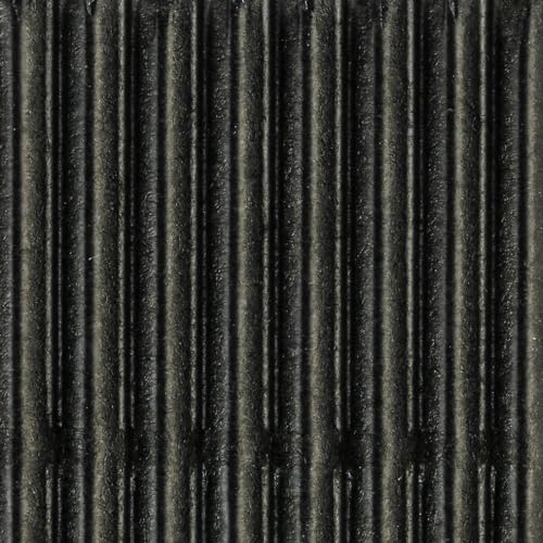 Clairefontaine 195629C - Packung mit 10 Bogen Wellpappe 300g, 50x70cm, ideal für Bastelaktivitäten, Schwarz, 1 Pack von Clairefontaine