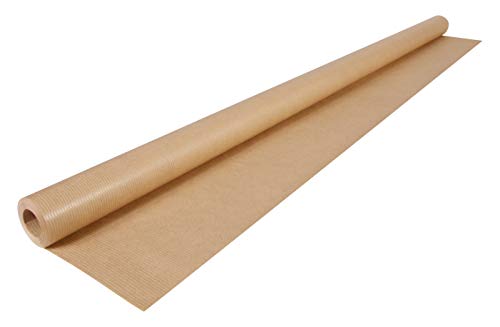 Clairefontaine 195771C Rolle Kraftpapier Vergé 60g, 10 x 0,70m, ideal zum Verpacken und für Ihre Geschenke, 1 Rolle, Braun Clairefontaine 195771C Rolle Kraftpapier Vergé 60g, 10 x 0,70m, ideal zum Verpacken und für Ihre Geschenke, 1 Rolle, Braun von Clairefontaine