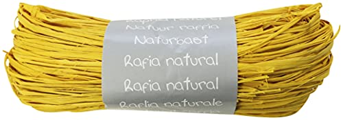 Clairefontaine - 196015Cpack – ein Set mit 8 Knäueln Raphia, Zitronengelb – Set mit mehreren Fäden aus Raphia, Länge 1,50 m pro Faden, 50 g – kreative Hobbys – Geschenkverpackung – DIY mehrere Clairefontaine - 196015Cpack – ein Set mit 8 Knäueln Raphia, Zitronengelb – Set mit mehreren Fäden aus Raphia, Länge 1,50 m pro Faden, 50 g – kreative Hobbys – Geschenkverpackung – DIY mehrere von Clairefontaine