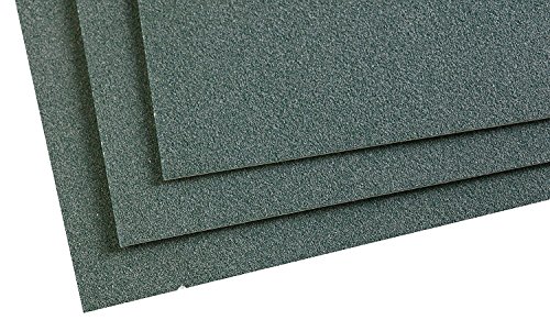 Clairefontaine 197022C Packung (mit 5 Zeichenbögen Pastelmat, 24 x 32 cm, 360 g, ideal für Trockentechniken und Pastell) dunkelgrün von Clairefontaine