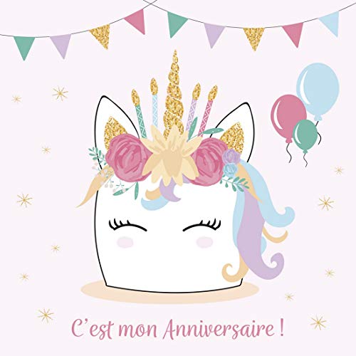 Clairefontaine 20030C – ein Einladungs-Set zum Geburtstag, bestehend aus 8 einfachen Karten 11,6 x 11,6 cm + 8 Umschlägen 12 x 12 cm, Einhorn Clairefontaine 20030C – ein Einladungs-Set zum Geburtstag, bestehend aus 8 einfachen Karten 11,6 x 11,6 cm + 8 Umschlägen 12 x 12 cm, Einhorn von Clairefontaine
