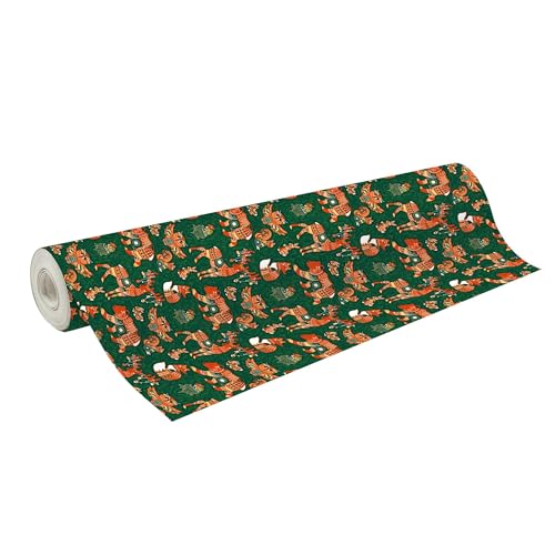 Clairefontaine 202111C – Eine Rolle Geschenkpapier, große Länge – Papier Excellia 80 g – Motiv: Künstlerischer Wald rot und grün – Maße: 50 x 0,70 m – Geschenkpapier Weihnachten, Geburtstag Clairefontaine 202111C – Eine Rolle Geschenkpapier, große Länge – Papier Excellia 80 g – Motiv: Künstlerischer Wald rot und grün – Maße: 50 x 0,70 m – Geschenkpapier Weihnachten, Geburtstag von Clairefontaine