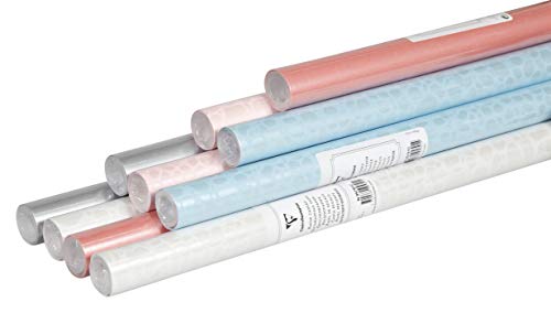 Clairefontaine 211422AMZC - Packung mit 10 Rollen Geschenkpapier Kraft Perlmutt, 2 m x 70 cm, 60g, 1 Pack, Motive sortiert Clairefontaine 211422AMZC - Packung mit 10 Rollen Geschenkpapier Kraft Perlmutt, 2 m x 70 cm, 60g, 1 Pack, Motive sortiert von Clairefontaine