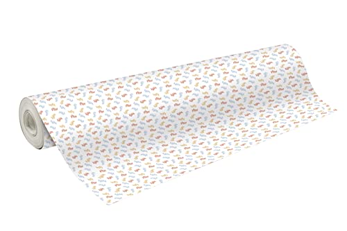 Clairefontaine 211941C - Rolle Geschenkpapier Alliance 60g, 50x0,70m, ideal für Geschenke, ZigZag, 1 Rolle Clairefontaine 211941C - Rolle Geschenkpapier Alliance 60g, 50x0,70m, ideal für Geschenke, ZigZag, 1 Rolle von Clairefontaine