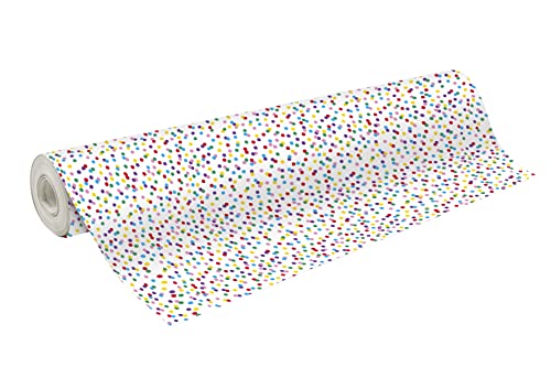 Clairefontaine 211942C - Rolle Geschenkpapier Alliance 60g, 50x0,70m, ideal für Geschenke, Punkte, 1 Rolle Clairefontaine 211942C - Rolle Geschenkpapier Alliance 60g, 50x0,70m, ideal für Geschenke, Punkte, 1 Rolle von Clairefontaine