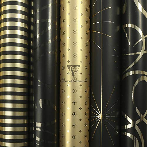 Clairefontaine 212857AMZC - Karton mit 10 Rollen Geschenkpapier Premium 2mx0m70 80g, sortierte Motiven Max und ich, 10 Rollen Clairefontaine 212857AMZC - Karton mit 10 Rollen Geschenkpapier Premium 2mx0m70 80g, sortierte Motiven Max und ich, 10 Rollen von Clairefontaine