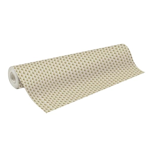 Clairefontaine 223913C – Papier 80 g, Tiny 50 x 0,35 m, Art Deco Gold von Clairefontaine