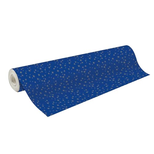 Clairefontaine 223916C – Papier 80 g, Tiny 50 x 0,35 m, Sterne Gold von Clairefontaine