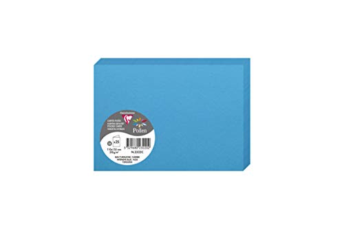 Clairefontaine 2322C Packung mit 25 Doppelkarten Pollen, 210g, in Format C6, 110 x 155mm, karibik Clairefontaine 2322C Packung mit 25 Doppelkarten Pollen, 210g, in Format C6, 110 x 155mm, karibik von Clairefontaine