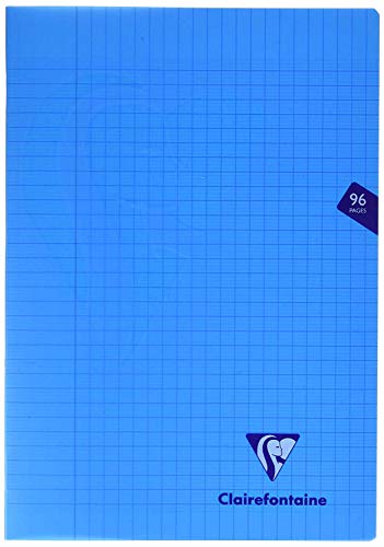 Clairefontaine 293161AMZ - Set mit 2 Heften Mimesys, 48 Blatt, DIN A4, 21 x 29,7cm, 90g, französische Lineatur, 1 Set, farbig sortiert von Clairefontaine