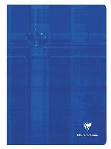 Clairefontaine 3121C - Schulheft / Heft DIN A4 21x29,7 cm, 40 Blatt, 90g, französische Lineatur, geheftet, farbig sortiert, 1 Stück von Clairefontaine