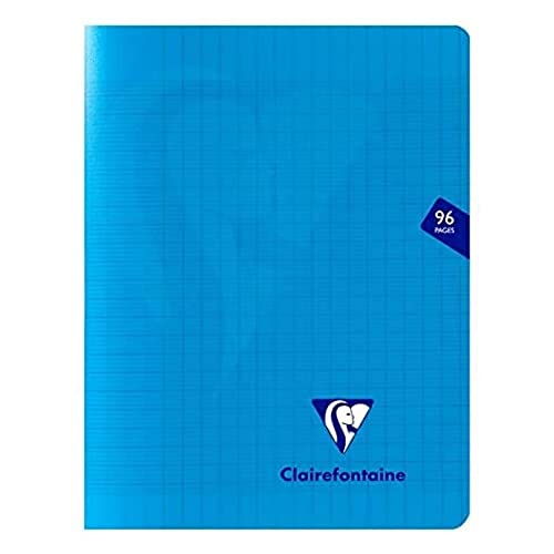 Clairefontaine 323741C - Schulheft / Heft Mimesys 17x22 cm, 48 Blatt 90g, französische Lineatur, Einband aus PP, geheftet, Blau, 1 Stück Clairefontaine 323741C - Schulheft / Heft Mimesys 17x22 cm, 48 Blatt 90g, französische Lineatur, Einband aus PP, geheftet, Blau, 1 Stück von Clairefontaine