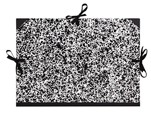 Clairefontaine 33402C - Zeichenmappe / Transportmappe Annonay mit Bändern ohne Klappen Rücken 30mm, innen: 73x103cm, außen: 75x105cm, robust und sicher, Weiß, 1 Stück von Clairefontaine