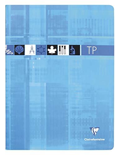 Clairefontaine 3377C - Packung mit 10 Heften, geheftet, ideal für wissenschaftlichen Fächer, DIN A4+ 24x32 cm, 32 Blatt, französische Lineatur 90g / blanko 125g, farbig sortiert, 1 Pack Clairefontaine 3377C - Packung mit 10 Heften, geheftet, ideal für wissenschaftlichen Fächer, DIN A4+ 24x32 cm, 32 Blatt, französische Lineatur 90g / blanko 125g, farbig sortiert, 1 Pack von Clairefontaine