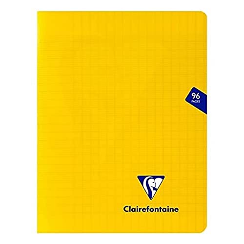 Clairefontaine 343741C - Schulheft / Heft Mimesys 17x22 cm, 48 Blatt 90g, französische Lineatur, geheftet, Einband aus PP, Gelb, 1 Stück Clairefontaine 343741C - Schulheft / Heft Mimesys 17x22 cm, 48 Blatt 90g, französische Lineatur, geheftet, Einband aus PP, Gelb, 1 Stück von Clairefontaine