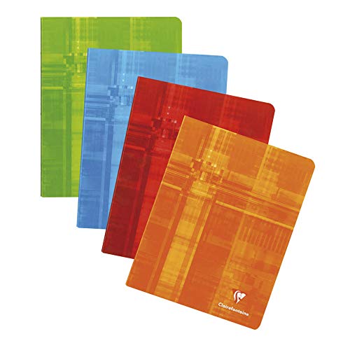 Clairefontaine 363C - Heft 16,5x21 cm, 36 Blatt 90g, liniert mit Rand, farbig sortiert, 1 Stück Clairefontaine 363C - Heft 16,5x21 cm, 36 Blatt 90g, liniert mit Rand, farbig sortiert, 1 Stück von Calligraphe
