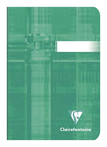 Clairefontaine 3642C - Packung mit 10 Heften DIN A6, geheftet, kariert, 90 g, 48 Blatt, farbig sortiert, 1 Pack von Clairefontaine