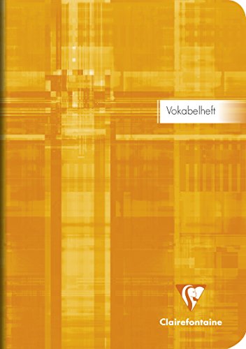 Clairefontaine 36879C - Vokabelheft DIN A5, 32 Blatt 90g, liniert mit 1 Mittelstrich, farbig sortiert, 1 Stück Clairefontaine 36879C - Vokabelheft DIN A5, 32 Blatt 90g, liniert mit 1 Mittelstrich, farbig sortiert, 1 Stück von Clairefontaine
