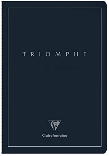 Clairefontaine 37170C - Heft Triomphe PLATINUM, DIN A4, 21x29,7cm, mit Fadenbindung, 48 Blatt blanko, Papier elfenbein 90g, 1 Stück Clairefontaine 37170C - Heft Triomphe PLATINUM, DIN A4, 21x29,7cm, mit Fadenbindung, 48 Blatt blanko, Papier elfenbein 90g, 1 Stück von Clairefontaine