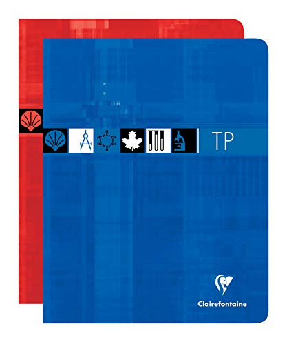 Clairefontaine 3727C - Packung mit 5 Heften, geheftet, ideal für wissenschaftlichen Fächer, 17x22 cm, 40 Blatt, französische Lineatur 90g / blanko 125g, farbig sortiert, 1 Pack Clairefontaine 3727C - Packung mit 5 Heften, geheftet, ideal für wissenschaftlichen Fächer, 17x22 cm, 40 Blatt, französische Lineatur 90g / blanko 125g, farbig sortiert, 1 Pack von Clairefontaine