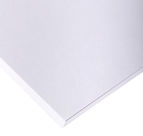 Clairefontaine 37303C Skizzenpapier (180 g, Format: 50 x 65 cm, 25 Blatt, ideal für Künstler oder die Schule) weiß von Clairefontaine