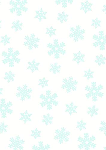 Clairefontaine 393807AMZC - Set mit 40 Blätter Seidenpapier gefaltet 50x70cm 18g, Flocken Blaus von Clairefontaine
