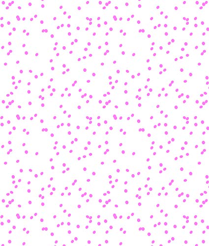 Clairefontaine 393819C Packung mit 4 Blätter Seidenpapier (50 x 70 cm, 18g/qm) 1 Pack dots kirschrot von Clairefontaine