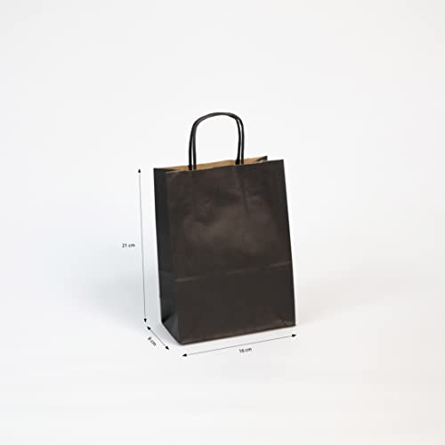Clairefontaine 395612C Packung mit 25 Tüten aus Kraftpapier, robust und praktisch, 110g, 16x8x21cm, 1 Pack, Schwarz Clairefontaine 395612C Packung mit 25 Tüten aus Kraftpapier, robust und praktisch, 110g, 16x8x21cm, 1 Pack, Schwarz von Clairefontaine