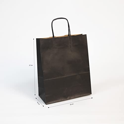 Clairefontaine 395712C Packung mit 25 Tüten aus Kraftpapier, robust und praktisch, 110g, 22x10x27cm, 1 Pack, Schwarz Clairefontaine 395712C Packung mit 25 Tüten aus Kraftpapier, robust und praktisch, 110g, 22x10x27cm, 1 Pack, Schwarz von Clairefontaine