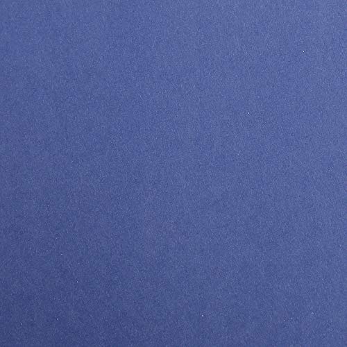 Clairefontaine 397257C Packung (mit 125 Bögen Zeichenpapier Maya, 50 x 70 cm,270g, glatt, ideal für Trockentechnik und Einrahmen) mitternachtsblau von Clairefontaine