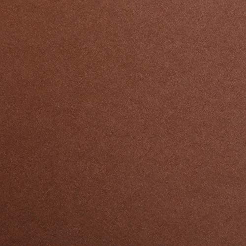 Clairefontaine 397261C Packung (mit 125 Bögen Zeichenpapier Maya, 50 x 70 cm,270g, glatt, ideal für Trockentechnik und Einrahmen) dunkelbraun von Clairefontaine