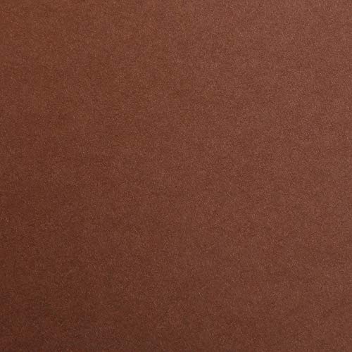 Clairefontaine 397261C Packung (mit 125 Bögen Zeichenpapier Maya, 50 x 70 cm,270g, glatt, ideal für Trockentechnik und Einrahmen) dunkelbraun von Clairefontaine
