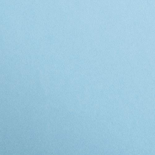 Clairefontaine 397271C Packung (mit 125 Bögen Zeichenpapier Maya, 50 x 70 cm,270g, glatt, ideal für Trockentechnik und Einrahmen) Hellblau von Clairefontaine